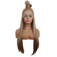 ČIPKOVÁ PREDNÁ Blond parochňa 40/55/80cm + čiapka ZDARMA ČIPKOVÁ PREDNÁ Blond parochňa 40/55/80cm + čiapka ZDARMA