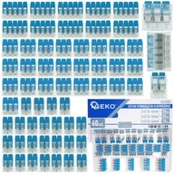 SADA ELEKTRICKÝCH RÝCHLOKONEKTOROV. 60 EL. 0,2-4mm2 GEKO SADA ELEKTRICKÝCH RÝCHLOKONEKTOROV. 60 EL. 0,2-4mm2 GEKO