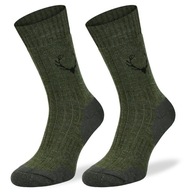 Termoaktívne lovecké ponožky, 40% merino vlna