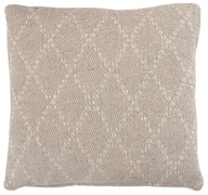 Dekoračná obliečka na vankúš 100% bavlna Bianka 40x40 so zipsom kosoštvorcový boho béžová Dekoračná obliečka na vankúš 100% bavlna Bianka 40x40 so zipsom kosoštvorcový boho béžová