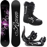 Súprava snowboardu Raven Natural 143 cm