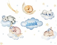 Samolepky na stenu PRE DETI ZVIERATKA CHLAPEC Samolepky na stenu PRE DETI ZVIERATKA CHLAPEC
