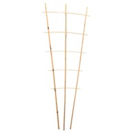 Bambusový rebrík trojitá podpera pre rastliny 110cm