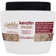 Echosline keratínová maska ​​na vlasy 500 ml