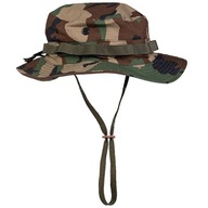 Čiapka Mil-Tec US GI Boonie Jednoveľkostná maskáčová vojenská čiapka - Woodland Čiapka Mil-Tec US GI Boonie Jednoveľkostná maskáčová vojenská čiapka - Woodland