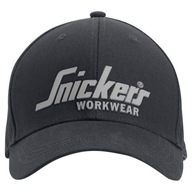 Baseballová čiapka 9041 Snickers s logom Čierna Baseballová čiapka 9041 Snickers s logom Čierna