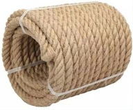 JUTOVÉ LANO, šnúra, šnúrka 6 mm, 50 metrov, ODOLNÉ JUTOVÉ LANO, šnúra, šnúrka 6 mm, 50 metrov, ODOLNÉ