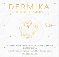 DERMIKA LUXUSNÝ KERAMIDOVÝ KRÉM PROTI VRÁSKAM CERAMID 50+ DERMIKA LUXUSNÝ KERAMIDOVÝ KRÉM PROTI VRÁSKAM CERAMID 50+