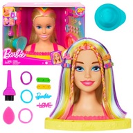 BARBIE STYLING HEAD NEÓNOVÉ VLASY BLOND FARBA REVEAL + DOPLNKY 3+ BARBIE STYLING HEAD NEÓNOVÉ VLASY BLOND FARBA REVEAL + DOPLNKY 3+
