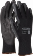 Ochranné pracovné rukavice STALCO S-POLI čierne 10