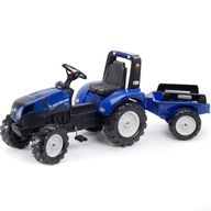 FALK NEW HOLLAND PEDÁLNY TRAKTOR + PRÍVES