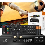 DEKODÉR POZEMNÝ TV TUNER DVB-T2 a DVB-C H.265 HEVC FULL HD USB HDMI REMOTE DEKODÉR POZEMNÝ TV TUNER DVB-T2 a DVB-C H.265 HEVC FULL HD USB HDMI REMOTE