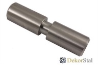 Sústružený pánt ø 30 x 110 mm vyrobený z nerezovej ocele Sústružený pánt ø 30 x 110 mm vyrobený z nerezovej ocele