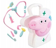Lekársky kufrík Peppa Pig s príslušenstvom vyšetrenie pacienta lekárom