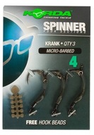 Spinner Hook Sections Krank Veľkosť 4 Korda Spinner Hook Sections Krank Veľkosť 4 Korda