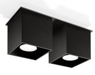 STROPNÉ SVIETIDLO STROPNÉ KOCKY ZEBRA LED7 ČIERNA STROPNÉ SVIETIDLO STROPNÉ KOCKY ZEBRA LED7 ČIERNA