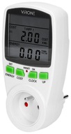 Virone EM-1 16A 3680W dvojtarifný LCD wattmeter