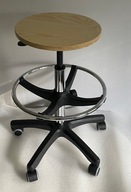 Výrobná stolička Vysoká drevená pracovná podnožka