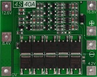 BMS 4S 40A 16,8V 18650 Balancer Li-ion nabíjačka BMS 4S 40A 16,8V 18650 Balancer Li-ion nabíjačka