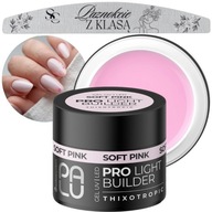 Gél na stavbu nechtov Palu Pro Light Builder Soft Pink + FILE Gél na stavbu nechtov Palu Pro Light Builder Soft Pink + FILE