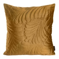 RIA4 MEDOVÁ OBLIECKA NA VANKÚŠ MATTE ZAMATOVÉ LISTY 45x45 RIA4 MEDOVÁ OBLIECKA NA VANKÚŠ MATTE ZAMATOVÉ LISTY 45x45