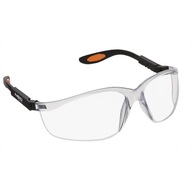 Polykarbonátové bezpečnostné okuliare, biele sklá