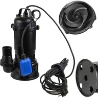 PONORNÉ ČERPADLO NA NEČISTÚ VODU Septik s mlynčekom 2950W 18000 l/hod. PONORNÉ ČERPADLO NA NEČISTÚ VODU Septik s mlynčekom 2950W 18000 l/hod.