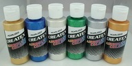 Createx farby základná perleťová sada 6x60ml Createx farby základná perleťová sada 6x60ml