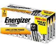 Energizer Alkaline AAA (R3) 24 ks. Energizer Alkaline AAA (R3) 24 ks.