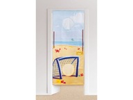 Hra na zavesenie na dvere, plážový volejbal