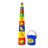 Polesie 52599 Pyramída č.3 (11 kusov) v mriežke Polesie 52599 Pyramída č.3 (11 kusov) v mriežke