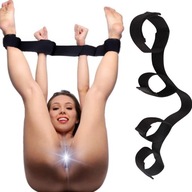 EROTICKÉ putá BDSM Nylonové popruhy, putá na ruky a nohy, NASTAVITEĽNÉ EROTICKÉ putá BDSM Nylonové popruhy, putá na ruky a nohy, NASTAVITEĽNÉ