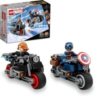 Lego Super Heroes 76260 Marvel Motorcycles Czarna 6+