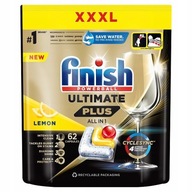 FINISH Ultimate Plus 62 citrónových kapsúl do umývačky riadu