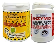 BIOMAX + ENZYMIX regenerátor upchatého odtoku