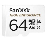 Karta SanDisk 64 GB microSDXC High Endurance Card