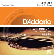 Struny pre akustickú gitaru D'Addario 10-50 EZ900