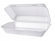 STYROFOAM OBEDOVÝ BOX 1/2 VEČERA 125 KS STYROFOAM OBEDOVÝ BOX 1/2 VEČERA 125 KS