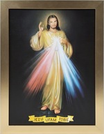 OBRAZ 45x35 JESUS JESUS I DVERÍM VÁM ZLATÝ RÁM OBRAZ 45x35 JESUS JESUS I DVERÍM VÁM ZLATÝ RÁM