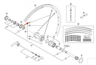 Špice Shimano WH-6800-R 303 mm