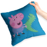 MODRÝ VANKÚŠ PRE DARČEK VANÚŠIKU PEPPA PIG + TEXT ZADARMO MODRÝ VANKÚŠ PRE DARČEK VANÚŠIKU PEPPA PIG + TEXT ZADARMO