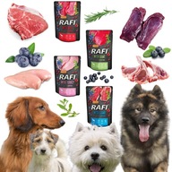 Mokré krmivo pre psov, mäsové vrecúško, Rafi, vitamínový mix, 300g, sada 45 kusov Mokré krmivo pre psov, mäsové vrecúško, Rafi, vitamínový mix, 300g, sada 45 kusov