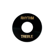 Harley Benton Parts Treble / Rythm black plate