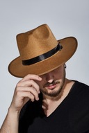 Klasický pánsky plstený klobúk MERSADA Fedora Klasický pánsky plstený klobúk MERSADA Fedora