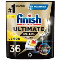 Finish Ultimate Plus Kapsule do umývačky riadu 36 Citrón Finish Ultimate Plus Kapsule do umývačky riadu 36 Citrón