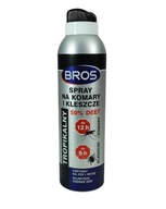 Sprej proti komárom a kliešťom 180ml 50% DEET BROS Sprej proti komárom a kliešťom 180ml 50% DEET BROS