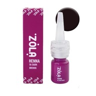 Zola 06 Tmavohnedá henna na obočie, 5 g Zola 06 Tmavohnedá henna na obočie, 5 g