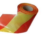 Výstražná páska 10cm žlto-červená UV 100mb