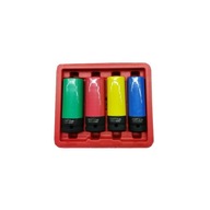 Kraft Dele KD11751 ALU narážacie objímky 4 ks 1/2" 17-22 Kraft Dele KD11751 ALU narážacie objímky 4 ks 1/2" 17-22