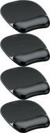 FELLOWES GEL BLACK PODLOŽKA pod myš x 4 ks FELLOWES GEL BLACK PODLOŽKA pod myš x 4 ks